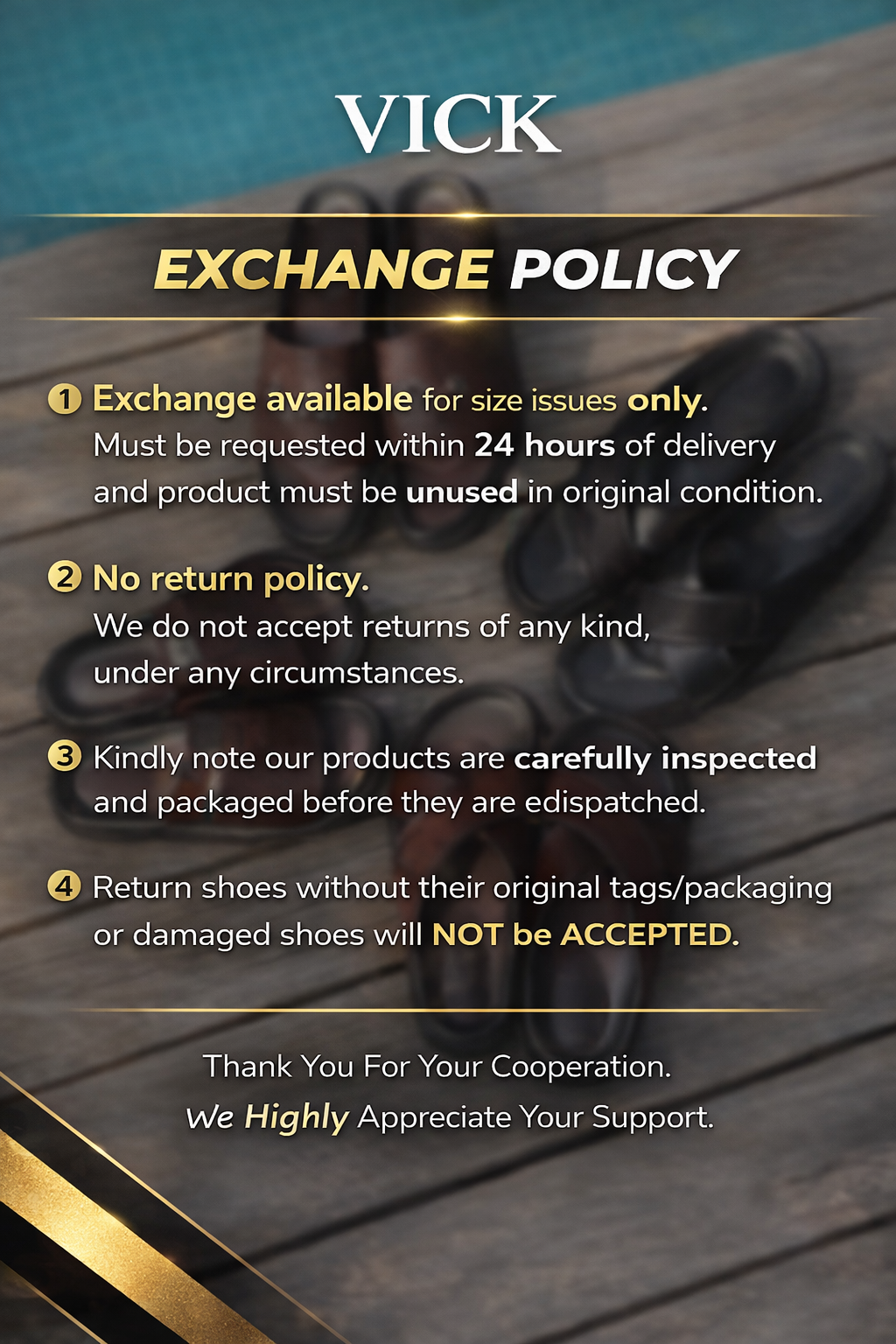 VICK Genuine Leather Sandal – Palm slipper Brown Edition